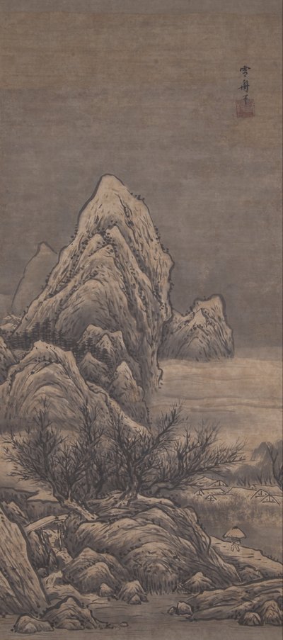 Winter Landscape by Sesshû Tôyô