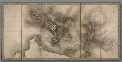 Dragon and Tiger by Sesson Shukei
