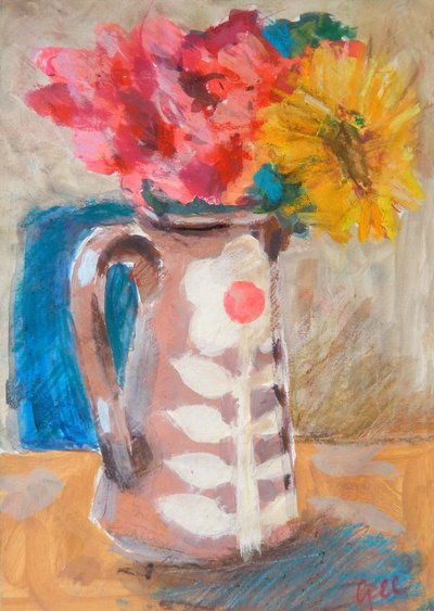The Floral Jug by Sheri Gee