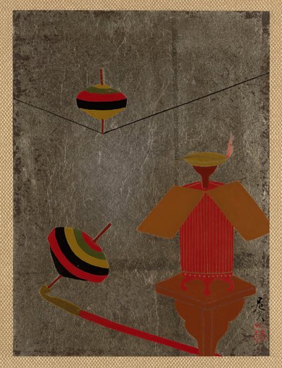 Tops by Shibata Zeshin