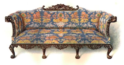 Mahogany Sofa by Shirley Charles Llewellyn Slocombe