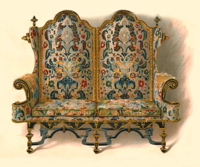 Settee by Shirley Charles Llewellyn Slocombe