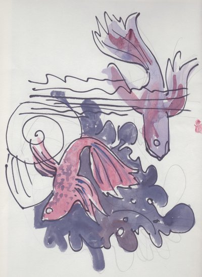 Fish study by Shirley Markham