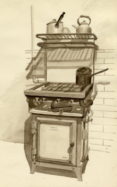 Gas Stove by Shirley Markham