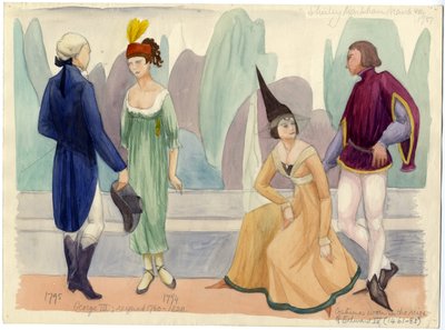Historical costume by Shirley Markham