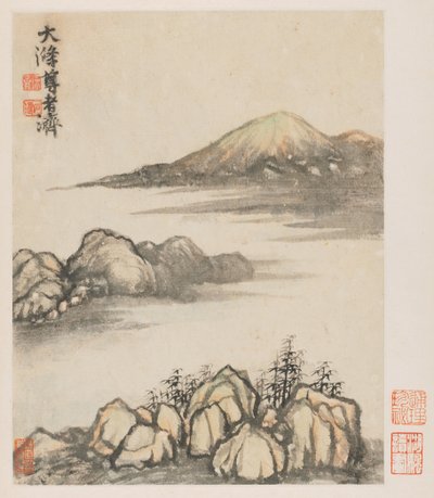 Reminiscences of Qinhuai River, 1642-1707 by Shitao