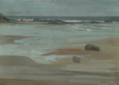 Beach, looking out to Sea by Sidney Starr