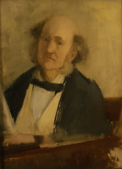 Portrait of Charles Kensington Salaman by Sidney Starr
