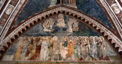 Christ in Glory by Sienese School