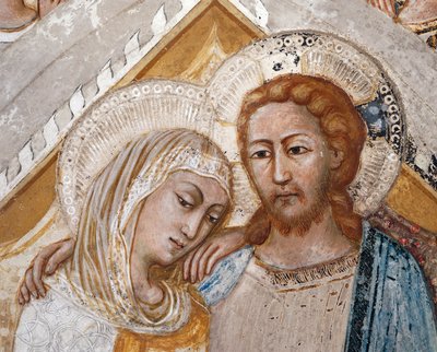 The Assumption of the Virgin (detail) by Sienese School