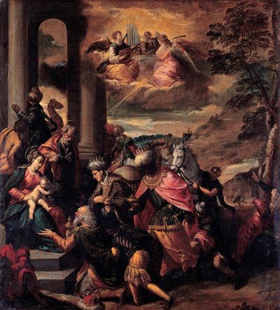 The Adoration of the Magi, 1580 by Sigismondo Scarsellino