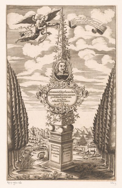 Tomb Monument for Mr. Hoeffel by Sigmund Gabriel Hipschmann