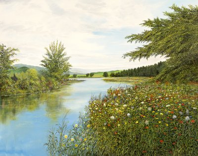 By the River by Silvian Sternhagel