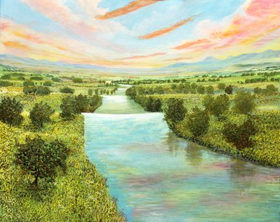 River Wave by Silvian Sternhagel