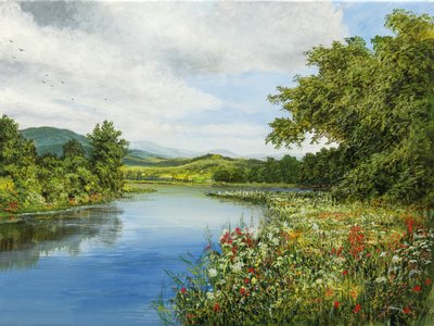 Quiet Scenery by Silvian Sternhagel