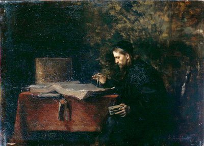 Scientist in his Study by Simeon Buchbinder