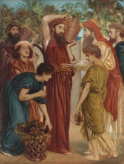 Offering the First-Fruits of the Harvest by Simeon Solomon