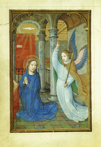Annunciation by Simon Bening