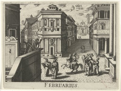February (series title: Twelve Months) by Simon Frisius