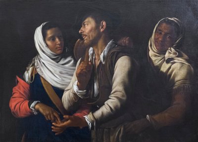 The Fortune Tellers by Simon Vouet