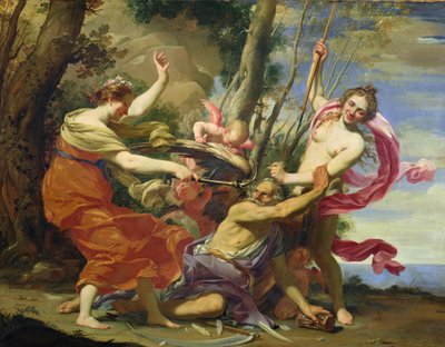 Time Overcome by Youth and Beauty by Simon Vouet