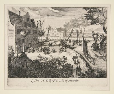 The Overtoom near Amsterdam by Simon Wynhoutsz Frisius