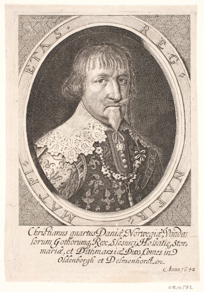 Christian IV by Simon de Pas