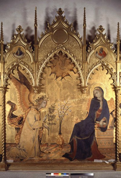 Annunciation 1333 by Simone Martini