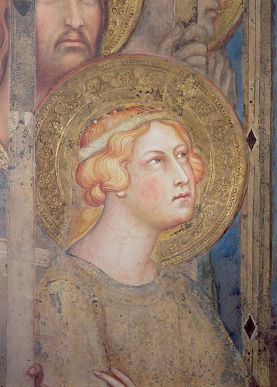 Maesta: St. Ursula (detail) by Simone Martini