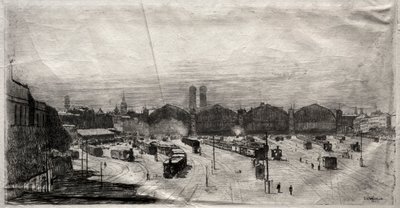Railroad Station by Sion Longley Wenban
