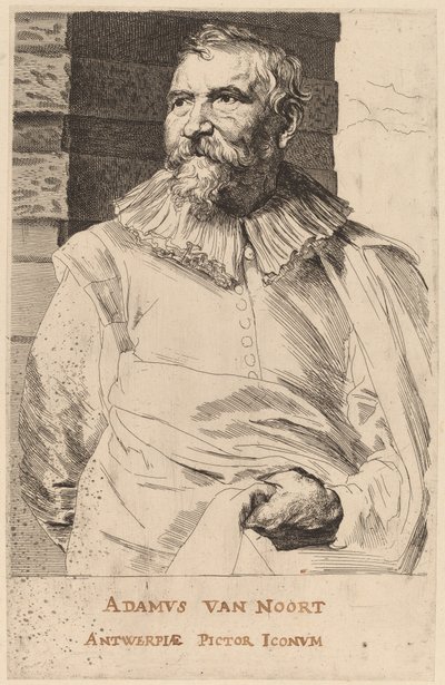 Adam van Noort by Sir Anthony van Dyck