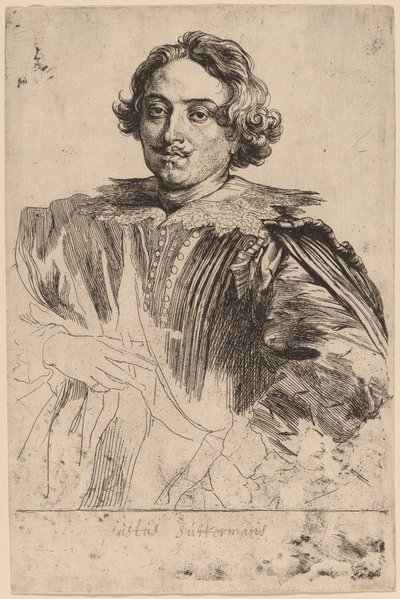 Justus Suttermans by Sir Anthony van Dyck