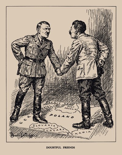 Doubtful Friends by Sir Bernard Partridge