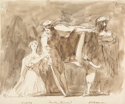 Scene from Quentin Durward by Sir David Wilkie