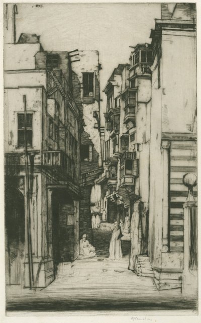 Street in Cairo by Sir David Young Cameron