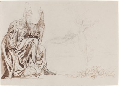 A Magician by Sir George Hayter