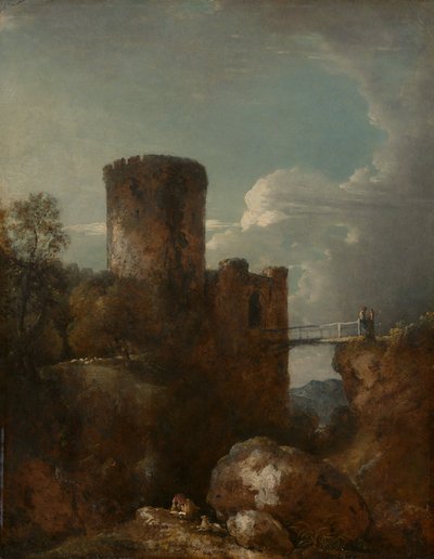 Conway Castle by Sir George Howland Beaumont seventh Baronet