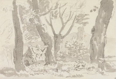 Mount Palatine by Sir George Howland Beaumont seventh Baronet