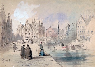Ghent by Sir John Gilbert