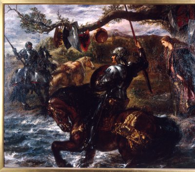 Lancelot du Lac, 1886 by Sir John Gilbert