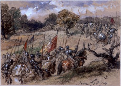 On the March by Sir John Gilbert