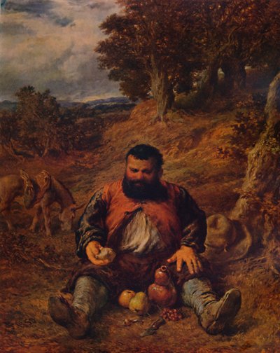 Sancho Panza by Sir John Gilbert