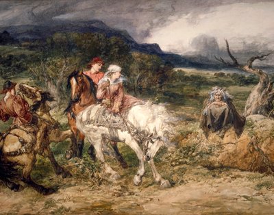 The Witch by Sir John Gilbert