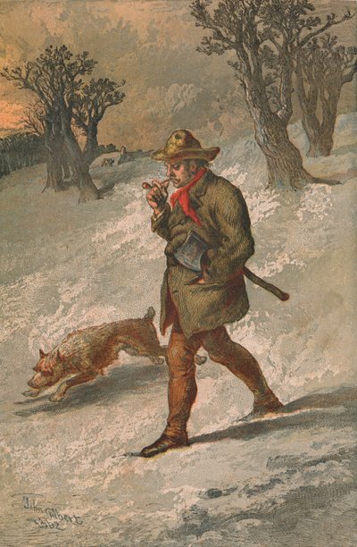 The Woodman and His Dog by Sir John Gilbert