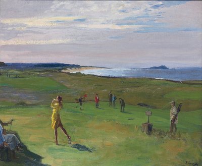 The Golf Course, North Berwick by Sir John Lavery