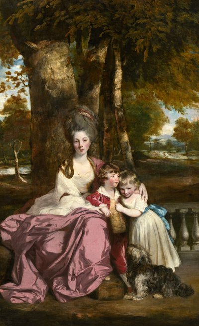 Lady Elizabeth Delmé and Her Children by Sir Joshua Reynolds