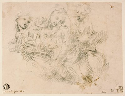 Madonna and Child with Two Angels by Sir Joshua Reynolds