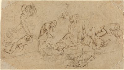 Battle of Nude Men by Sir Peter Paul Rubens