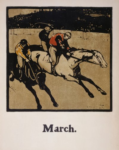 Horse Racing by Sir William Nicholson