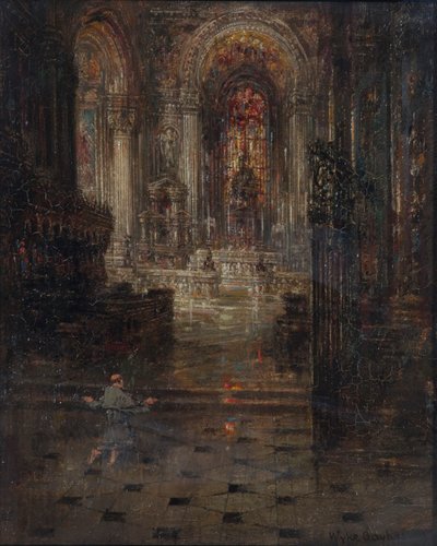 Cathedral Interior by Sir Wyke Bayliss
